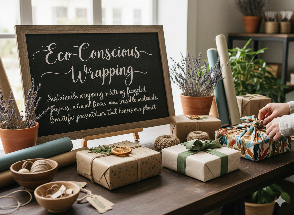 Eco-friendly wrapping options