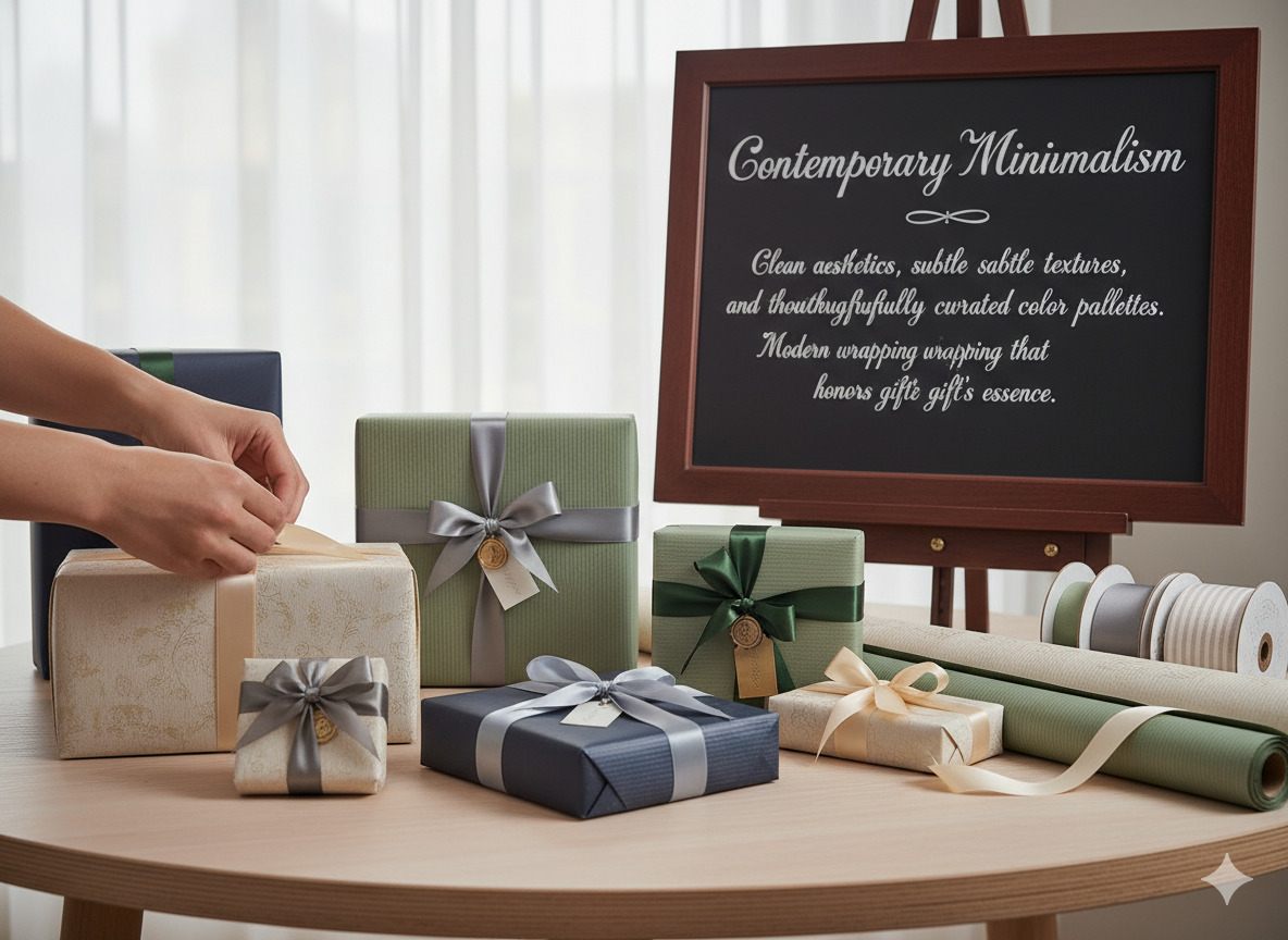 Modern minimalist wrapping approach